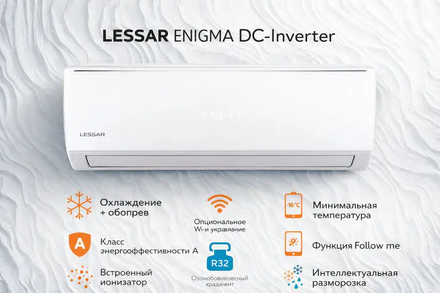Кондиционер Lessar Enigma Inverter